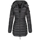 Rebecca | Cozy Quilted Hooded Coat - Picela