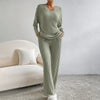 Rebecca | Cozy Ribbed Knit Set - Picela