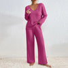 Rebecca | Cozy Ribbed Knit Set - Picela