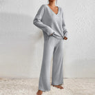 Rebecca | Cozy Ribbed Knit Set - Picela