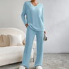 Rebecca | Cozy Ribbed Knit Set - Picela