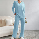 Rebecca | Cozy Ribbed Knit Set - Picela