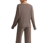 Rebecca | Cozy Ribbed Knit Set - Picela