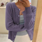 Rebecca | Elegant Button Knit Cardigan - Picela