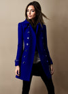Rebecca | Elegant Double-Breasted Tailored Coat - Picela