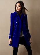Rebecca | Elegant Double-Breasted Tailored Coat - Picela