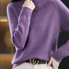 Rebecca | Elegant Turtleneck Knit Sweater - Picela