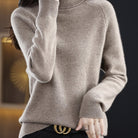 Rebecca | Elegant Turtleneck Knit Sweater - Picela