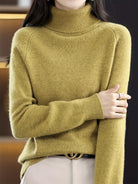 Rebecca | Elegant Turtleneck Knit Sweater - Picela