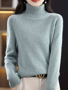 Rebecca | Elegant Turtleneck Knit Sweater - Picela