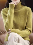 Rebecca | Elegant Turtleneck Knit Sweater - Picela