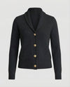 Samantha | Elegant Ribbed Shawl-Collar Cardigan - Picela
