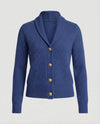 Samantha | Elegant Ribbed Shawl-Collar Cardigan - Picela