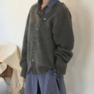 Sarah | Elegant Knit Button-Front Cardigan - Picela