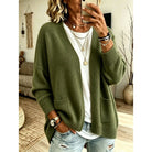 Heather | Elegant Pocket Knit Cardigan