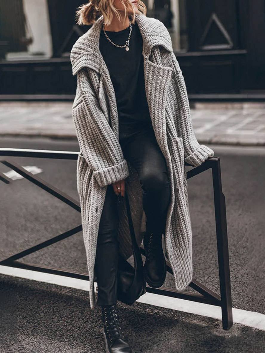 Stephanie | Cozy Chunky Longline Cardigan - Picela