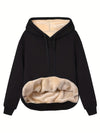 Stephanie | Cozy Sherpa-Lined Fleece Hoodie - Picela
