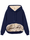 Stephanie | Cozy Sherpa-Lined Fleece Hoodie - Picela