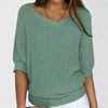Stephanie | Elegant Batwing Knit Sweater - Picela