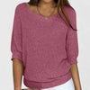 Stephanie | Elegant Batwing Knit Sweater - Picela