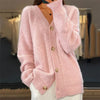 Stephanie | Elegant Cable-Knit Button Cardigan - Picela