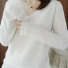 Vanessa | Elegant V-Neck Knit Sweater - Picela