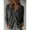 Rachel | Elegant Waffle-Knit Hooded Cardigan