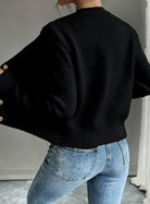Grace | Elegant Cable-Knit Cropped Cardigan