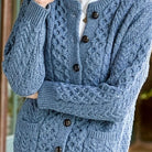 Victoria | Elegant Cable-Knit Button Cardigan