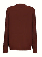 Victoria | Elegant Cable-Knit Button Cardigan