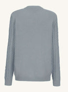 Victoria | Elegant Cable-Knit Button Cardigan