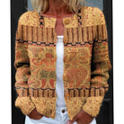 Nicole | Vintage Floral Button-Front Cardigan