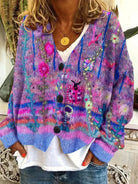 Stephanie | Vintage Embroidered Knit Cardigan