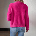 Nicole | Soft Fuzzy Knit Cardigan