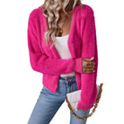 Nicole | Soft Fuzzy Knit Cardigan
