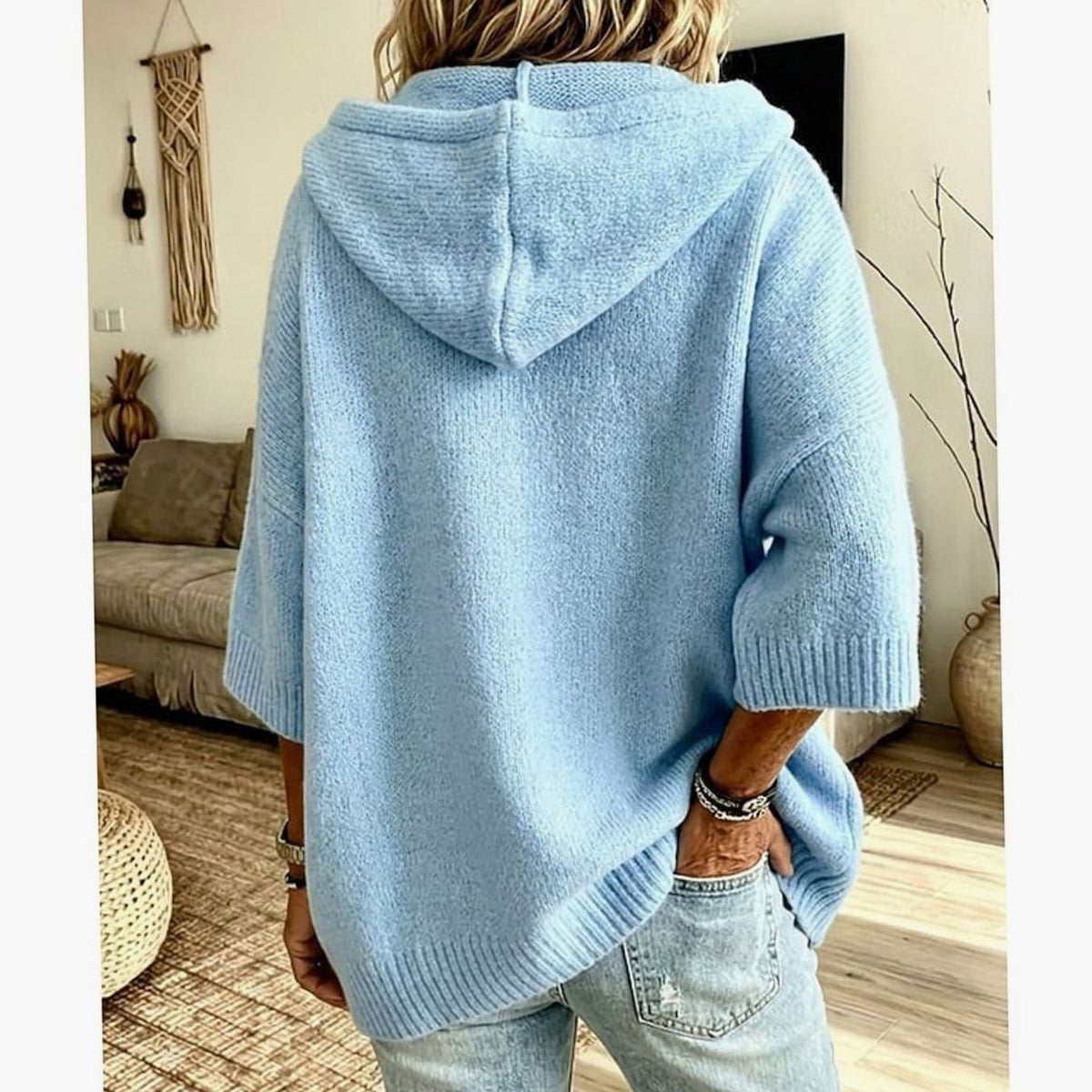 Scarlett | Elegant Batwing Knit Cardigan