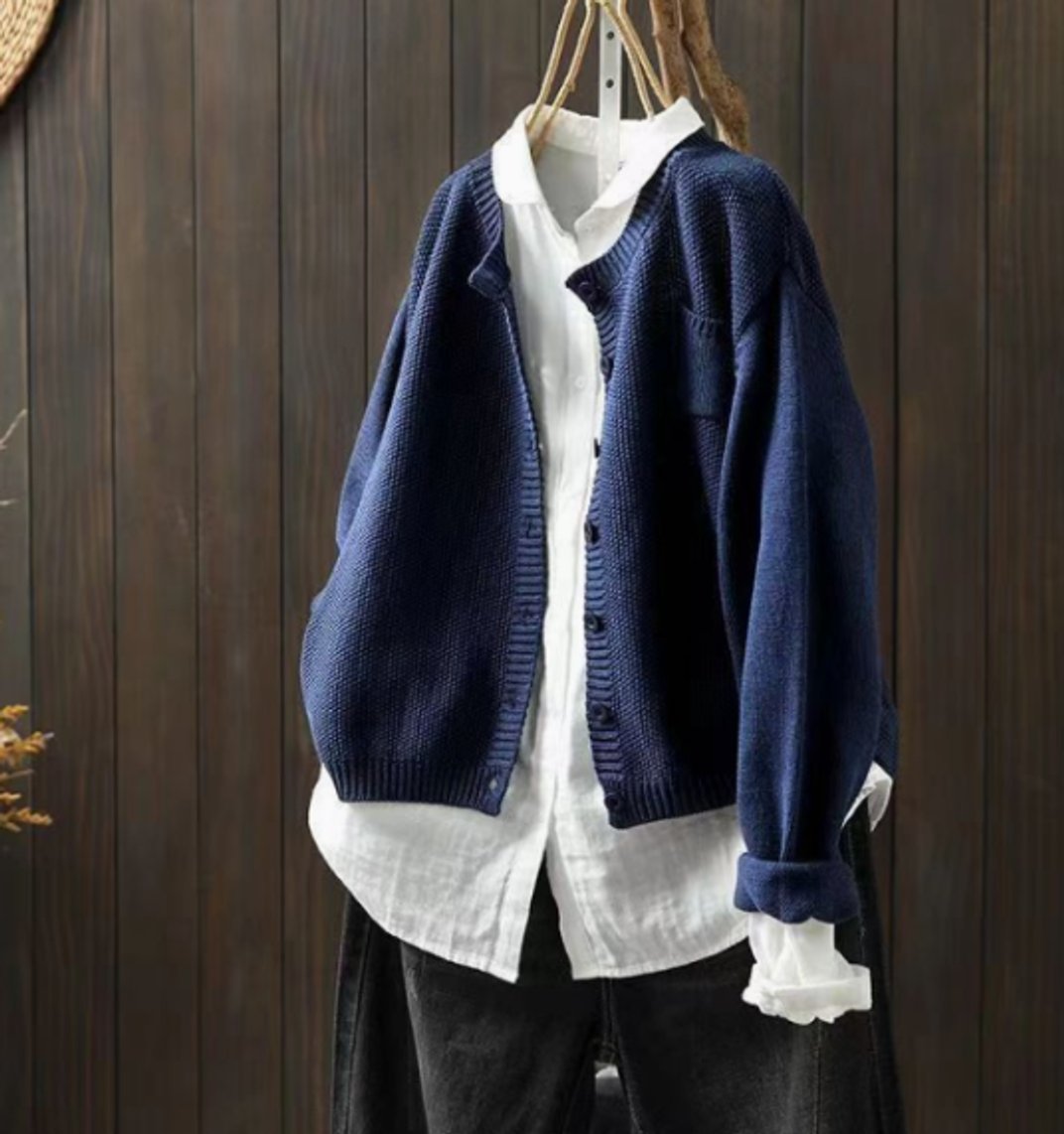 Rachel | Elegant Oversized Knit Cardigan