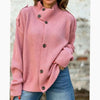 Jessica | Elegant Stand-Collar Button Cardigan