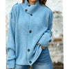 Jessica | Elegant Stand-Collar Button Cardigan
