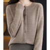 Melissa | Elegant Wool Knit Cardigan