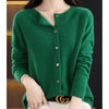 Melissa | Elegant Wool Knit Cardigan