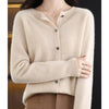 Melissa | Elegant Wool Knit Cardigan
