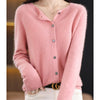 Melissa | Elegant Wool Knit Cardigan
