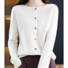 Melissa | Elegant Wool Knit Cardigan