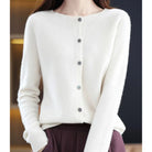 Melissa | Elegant Wool Knit Cardigan