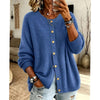 Sophia | Elegant Neck Knit Cardigan