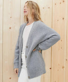 Isabella | Elegant Cashmere V-Neck Cardigan