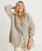 Isabella | Elegant Cashmere V-Neck Cardigan