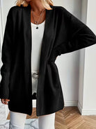 Lauren | Elegant Draped Batwing Cardigan