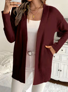 Lauren | Elegant Draped Batwing Cardigan